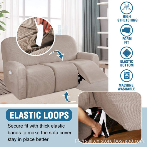 3 Cushion Reclining Couch Cover